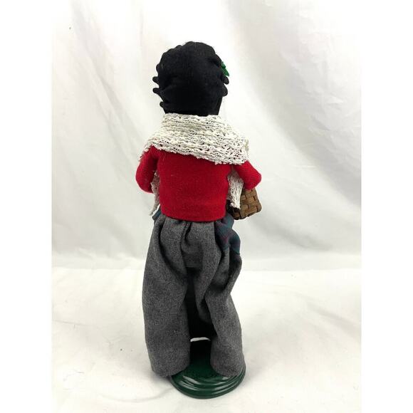 VTG Byers Choice Caroler Figurine 13" Woman Dipped Candles in Basket 1999 - Picture 2 of 14